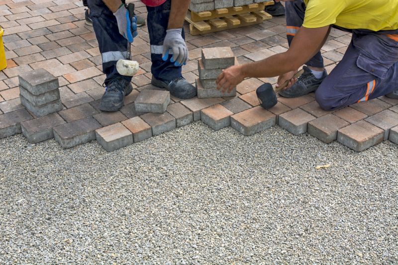 Paver Hardscape Installation