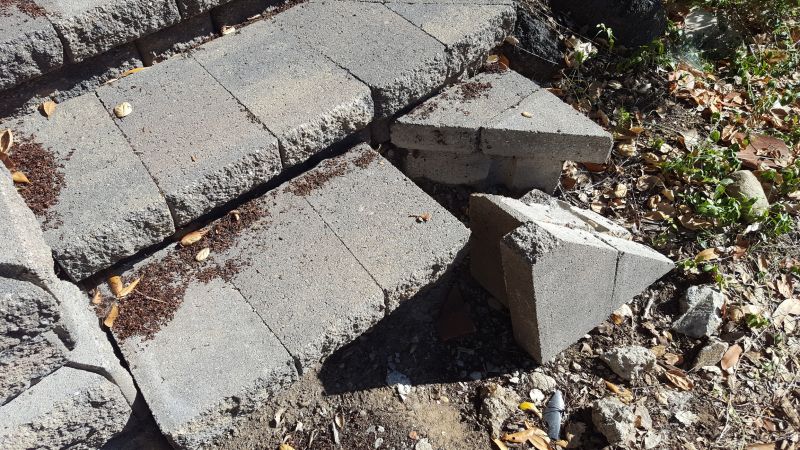 Repairing Pavers in Fall