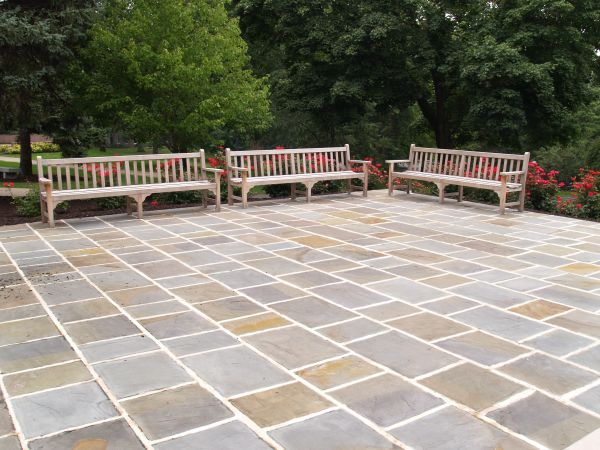 Slate Patio Installation in Fort Collins